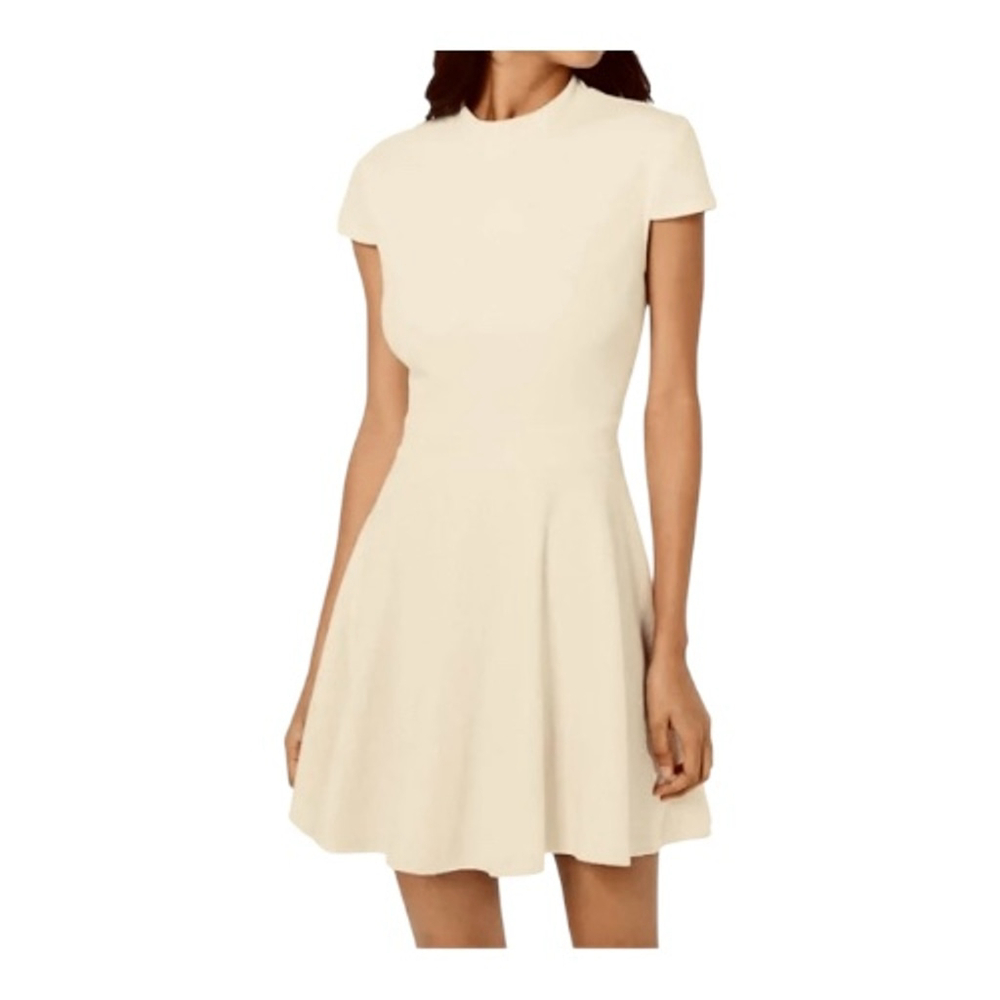 Women's City Studio Cream Sparkle Mini Dress Juniors 7